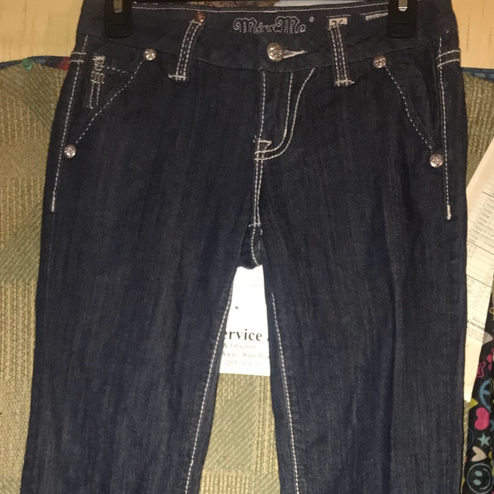 Miss Me Size 26/33  wide leg jeans great condition